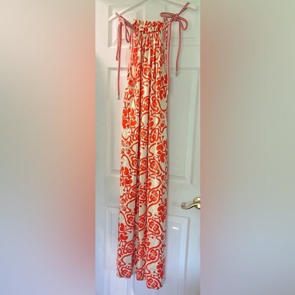 Rodebjer maxi dress unique beach runway Parisian revolve Ssense eclectic medium - Picture 8 of 9